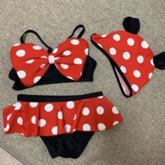 ベビー水着 スイムウェア ミニーちゃん風 ビキニ 未使用