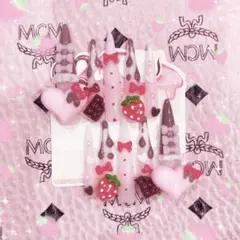 ♡現品♡ 地雷 量産型 平成女児 ネイルチップ