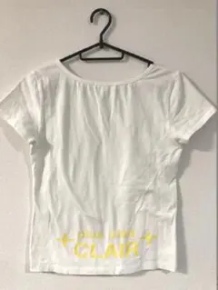 PLUS CLAIR ロゴプリントTシャツ サイズ40