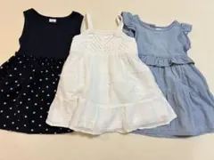 baby GAP ワンピース 90cm（18-24ヶ月）　3枚セット