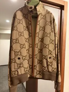 メンズ GUCCI グッチ ディズニー ミッキー コラボ ジャージ ブラウン S