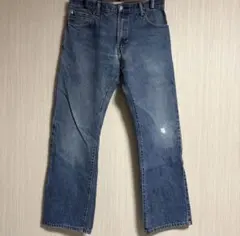 Levi’s 517 USA製 フレアデニム ブーツカット W34 L32 ヒゲのサムネイル