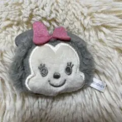 【ディズニーストア】シークレットヘアクリップ フェイスぬいぐるみ風 ミニーちゃん