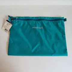 【美品】mont-bell／ライトペーパーポーチL／ターコイズ