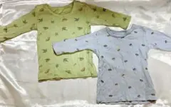 長袖肌着2点セット 90サイズ