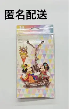 【匿名配送】ディズニーリゾート バケパ 40周年 バッグチャーム