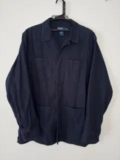 キューバシャツ 90s ラルフローレン トグルボタン ビンテージ 長袖 開襟 キューバシャツ 90s ラルフローレン トグルボタン ビンテージ