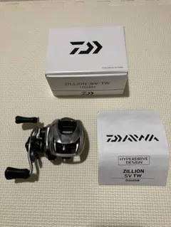 【美品】 ダイワ 21ジリオンSVTW 1000 6.3:1 右巻き DAIWA（釣り） ダイワ 21 ジリオン SV TW 1000 (右ハンドル/ギア