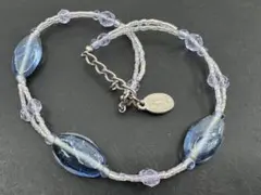 M6957 色石　ネックレス　ヴィンテージ アクセサリー