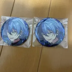 プロジェクトセカイ 青柳冬弥 あんスタコラボ 缶バッチ