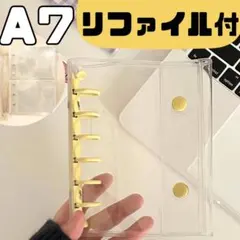 シール帳　A7　透明　大容量　平成　クリア　シール　バインダー　イエロー　人気