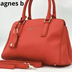 【美品 高級◎】アニエスベー ショルダーバッグ 2way 斜め掛け