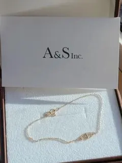 美品★K10 YG agete ブレスレット ゴールド