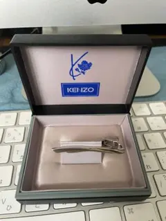 KENZO シルバー ネクタイピン 専用ボックス付き
