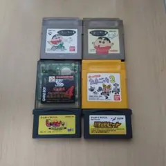 ゲームボーイ ゲームボーイアドバンス　ソフト　カセット　6本