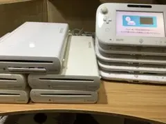 【任天堂　WiiU】 まとめて5セット　全初期化済　本体5台とパッド5台　等