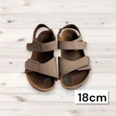 Birkenstock ブラウン サンダル 18cm