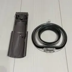 ダイソンV10（SV12）V11（SV14/15)クリアビン底蓋ゴム付き＆レール