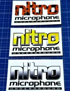 新品シールド2枚セット！NITRO MICROPHONE UNDERGROUND 新品シールド2枚セット！NITRO MICROPHONE UNDERGROUND