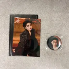 Stray Kids ヒョンジン　クリスマス　ラントレ　缶バッジ