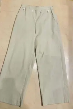 La TOTALITE ラトータリテ タックワイドパンツ ベージュ　36