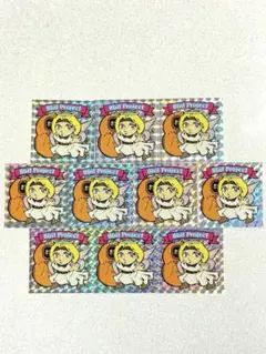 【レトロ】8bit Project ホログラムステッカー 10枚セット