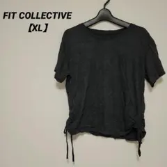FIT COLLECTIVE 【XL】 ダークグレー Tシャツ レディース