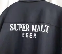 SUPER MALT ブラック ナイロンジャケット