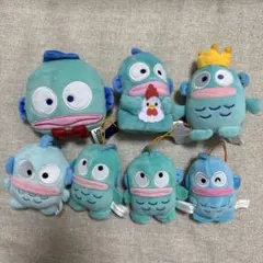 ハンギョドン　サンリオ　マスコット　キーホルダー　ゲーセン　くじ　ローソン