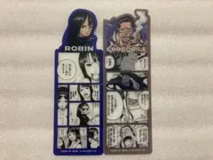 ONE PIECE ブックマークコレクション　クロコダイル　ニコ・ロビン