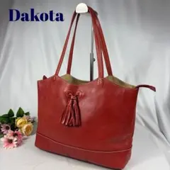 Dakota マディソン トートバッグ タッセル フリンジ 肩掛け レッドのサムネイル