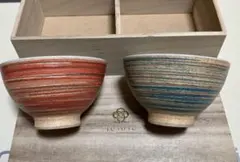 tetote 夫婦茶碗 飯碗 ペアセット 国産木箱入り - メルカリ