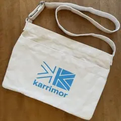 Karrimor カリマー ショルダーバッグ サコッシュ コットン 生成りのサムネイル