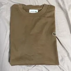 LACOSTE クラシックフィット ブラウン カットソーのサムネイル