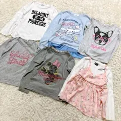 女の子 130 まとめ売り サンリオ シナモロール ディズニー ミニー アナップ