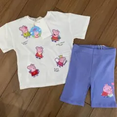 新品タグ付き♡ ベビーZARA ペッパピッグ ザラ 98cm セットアップ