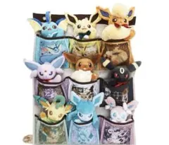 Eevee Collection ぬいぐるみ 9種セット　ウォールポケット