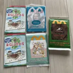 マクドナルドハッピーセット景品とペーパークラフト