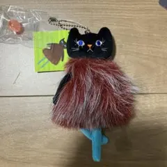 新品】KALDI カルディ　モコネコ　キーホルダー　ハロウィン