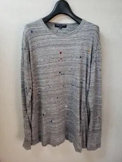 COMME des GARCONS　ペンキ加工　ロンT 長袖カットソーのサムネイル