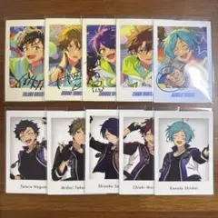 あんスタ　ぱしゃっつ　特典　流星隊　南雲鉄虎　高峯翠　仙石忍　守沢千秋　深海奏汰