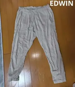 EDWIN カーキ軽量カーゴパンツ 春/夏用