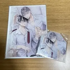 【2点セット】佐倉リコ先生 コミコミポイント交換品　アクリルボード　コースター