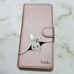 Xiaomi 13T ケース　手帳　カバー　ピンク　うさぎ