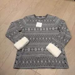 BeBe ノルディック柄 長袖カットソー 150cm