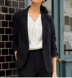 美品★D H/Wパウダリードレープテーラー 品番:3522-147-0994