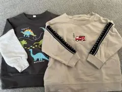 薄手トレーナー　2点セット　95cm