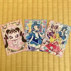 キミとアイドルプリキュア　カード3枚セット