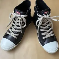 EDWIN ハイカット レインスニーカー ブラックのサムネイル