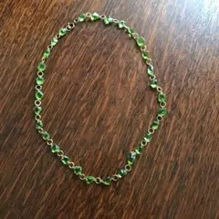 ペリドットのネックレス